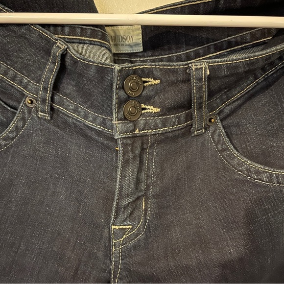 HUDSON - Low Rise Flare - Dark Blue // 27 - Picture 4 of 7